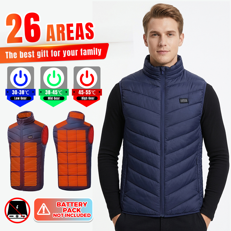 Winter Clothing Hiking - سترة ذكية مدفأة بـ 26 منطقة