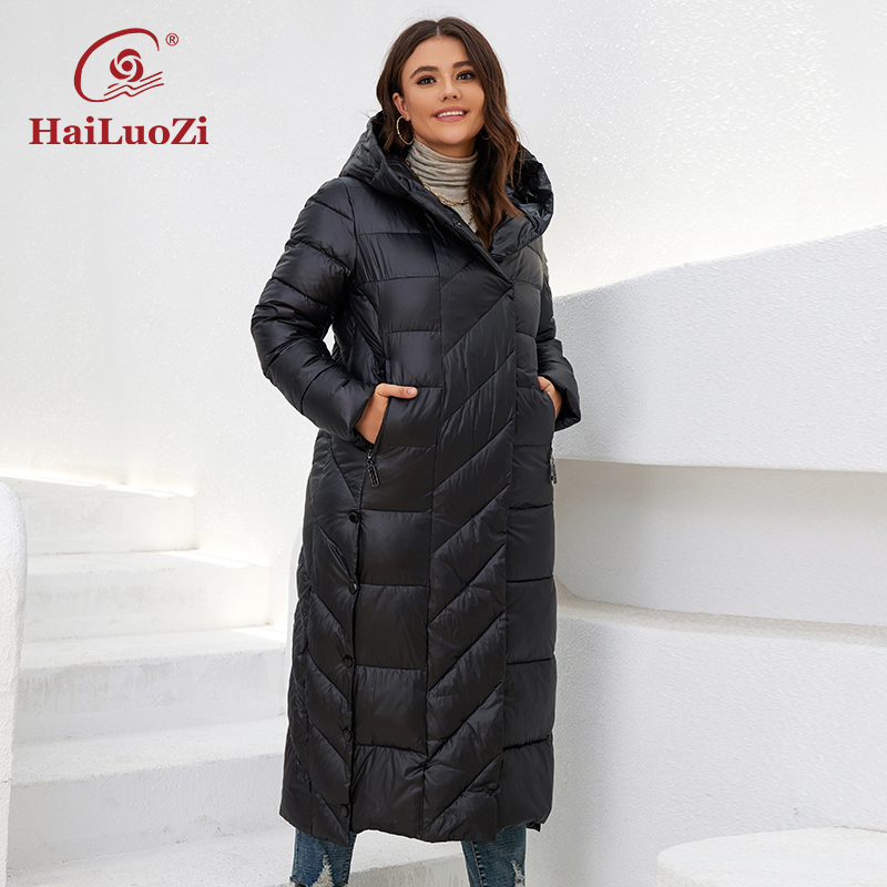 Winter Clothing Pk - HaiLuoZi 2022 جديد شتاء المرأة الستر