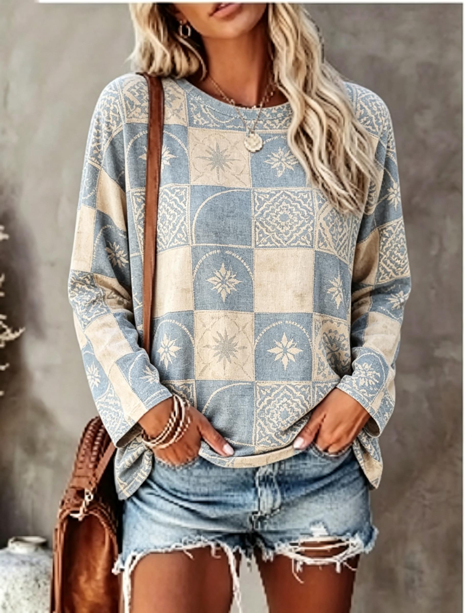 تي شيرت نسائي بأكمام طويلة، با - مراجعة Winter Clothing For Women وسعره